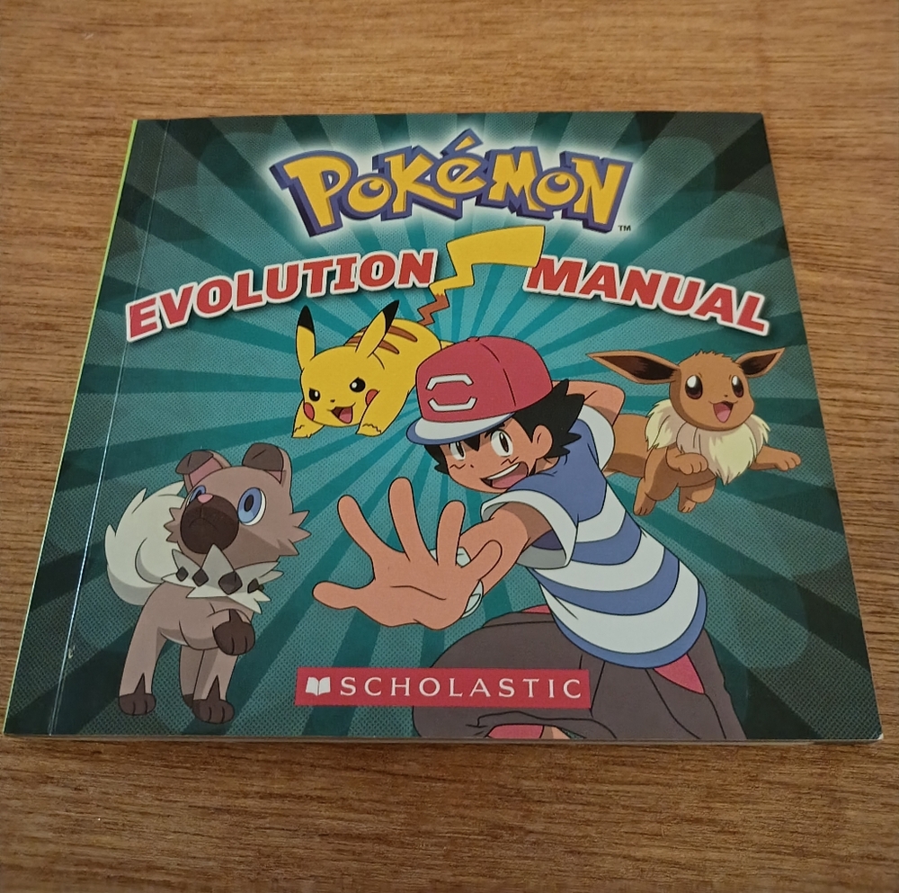 Pokemon Evolution Manual 2020 Scholastic, 96 Pages, NWOT